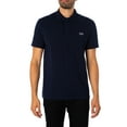 thumbnail image 1 of Lacoste Regular Fit Cotton Blend Polo Shirt, Blue, 1 of 5