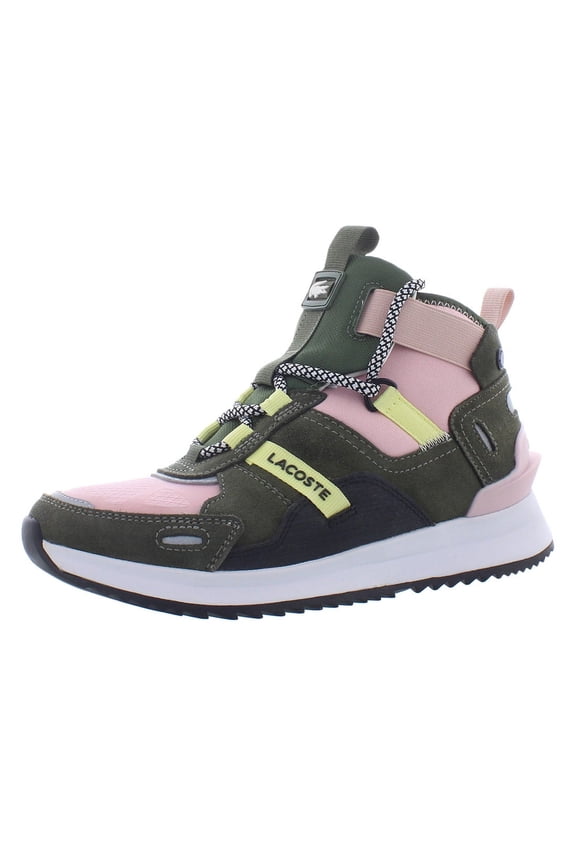 Run Breaker 0320 1 SFA Sued Womens Shoes Size 5, Color: Dark Khaki/Light Pink
