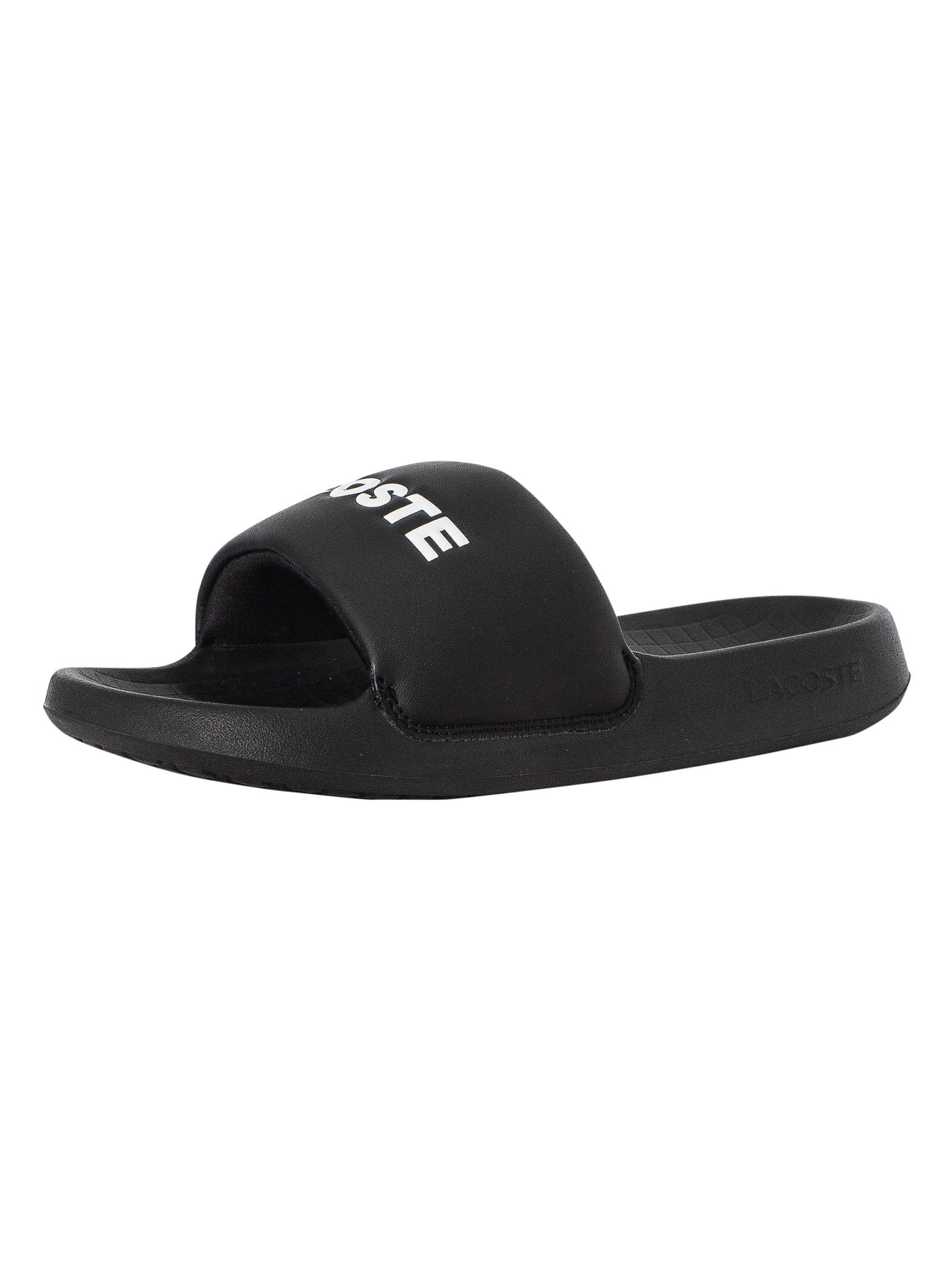 Lacoste Serve 1.0 124 2 CMA Sliders Black Walmart