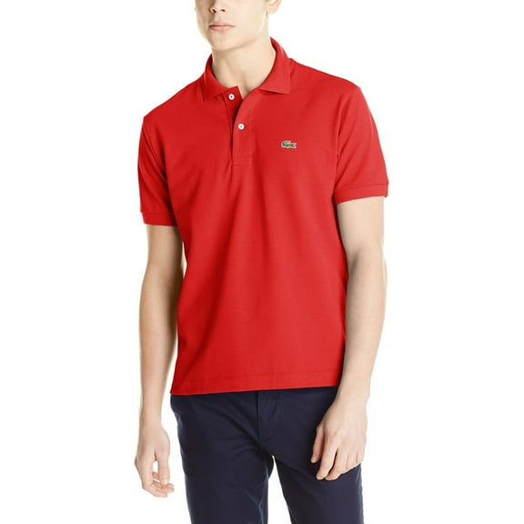 Lacoste Short Sleeve Classic Pique Polo Shirt  - Mens US S