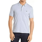 Lacoste Short Sleeve Jersey Interlock Regular Fit Mens Polos Size XL, Color: Silver Chine