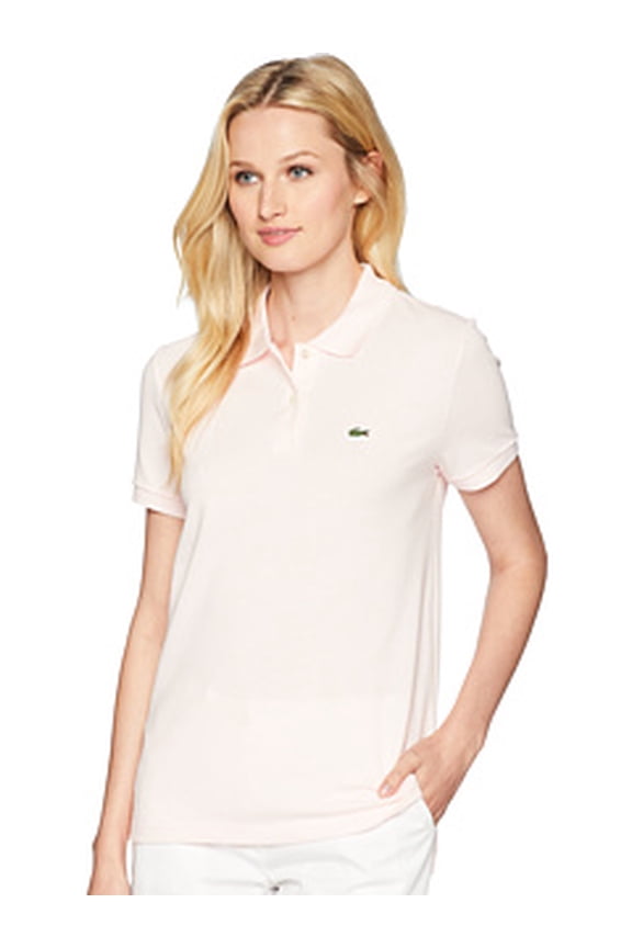 Short Sleeve Two-Button Classic Fit Pique Polo