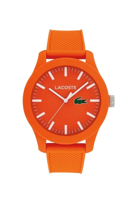 Sport 12.12 2011436 Orange Dial Orange Silicone Strap 43mm Mens Watch