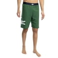 thumbnail image 1 of Lacoste Straight Cut Fleece Lounge Shorts, Green, 1 of 7