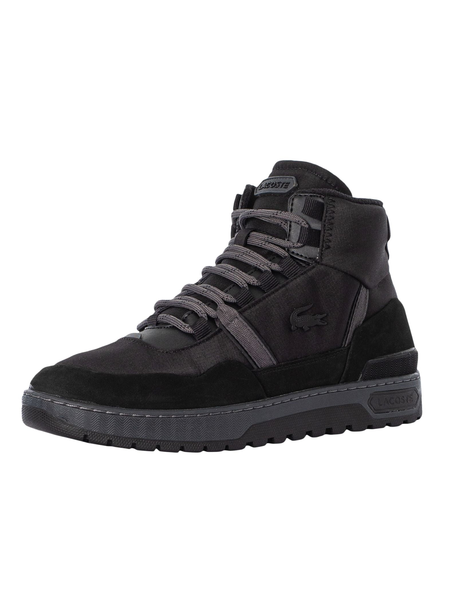 Lacoste T-Clip Winter Mid 222 2 SMA Trainers, Black