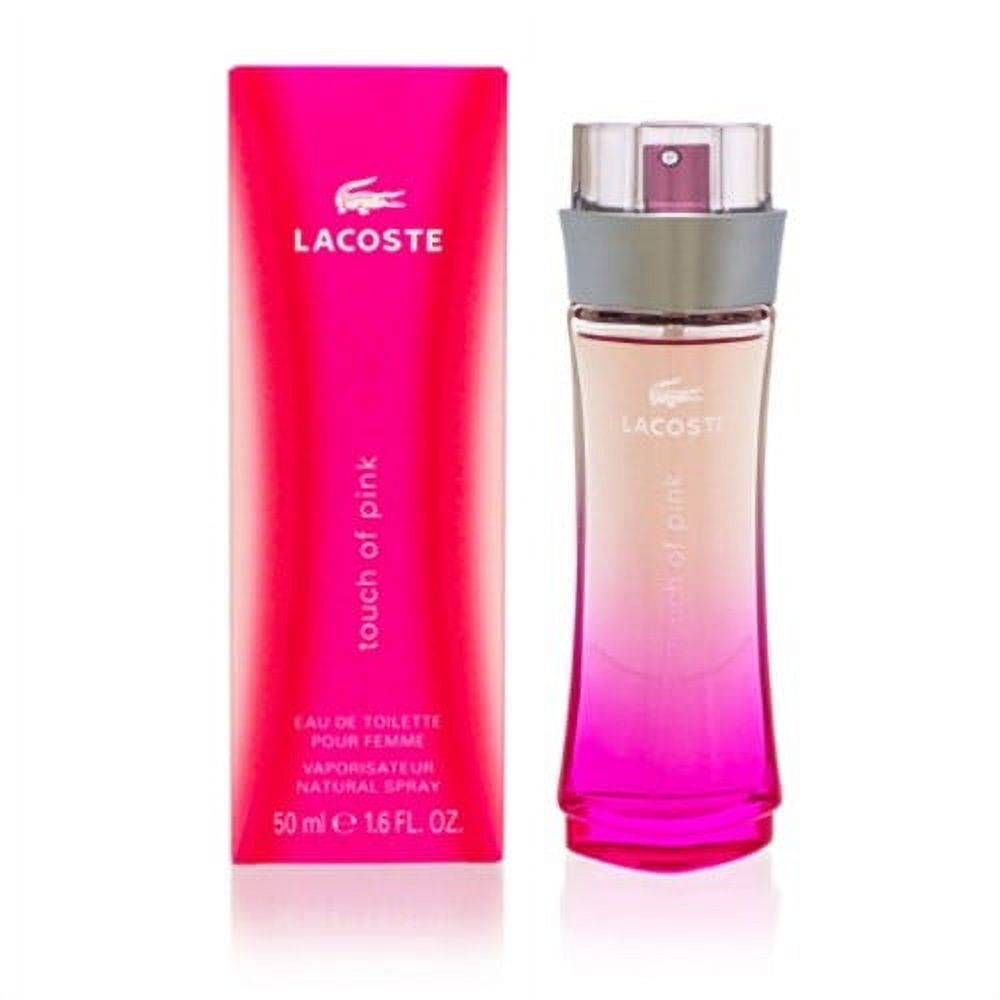 Touch Of Pink Eau De Toilette Spray (Tester) By Lacoste - 3 oz Touch Of Pink Eau De Toilette Spray (Tester) By Lacoste - 3 oz