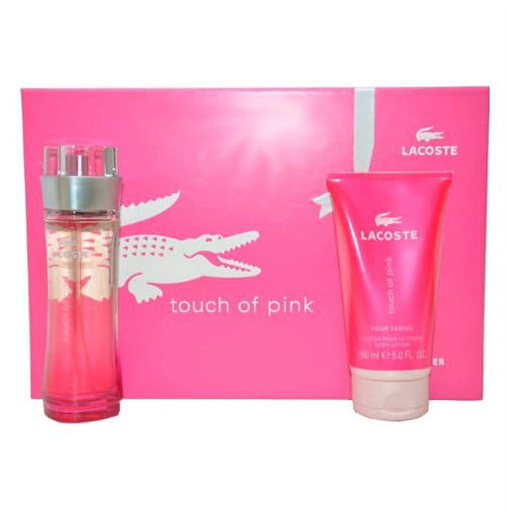 Lacoste Touch of Pink by Lacoste, 2 Piece Gift Set for Women