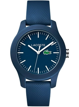 Lacoste Victoria Watch With 38mm Golden Face & Navy Blue outlet Leather Band