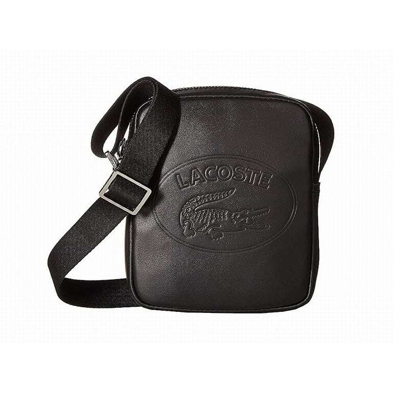 lacoste crossbody bag leather