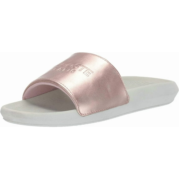 Lacoste Womens Fraisier and Slides 5 Pink/Off White