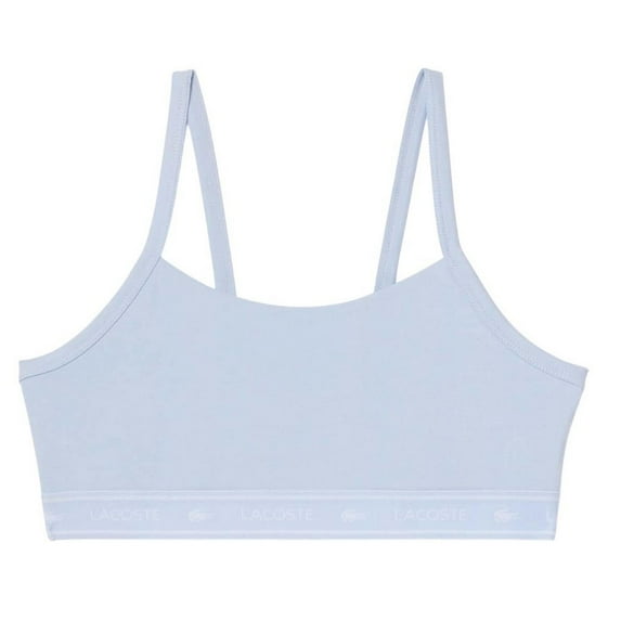 Lacoste Womens Logo Cotton Stretch Bralette