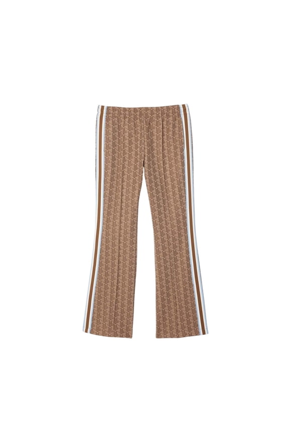 Womens Monogram Flared Sweatpants