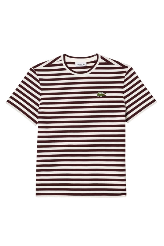 Womens Striped Cotton Loose Fit T-Shirt