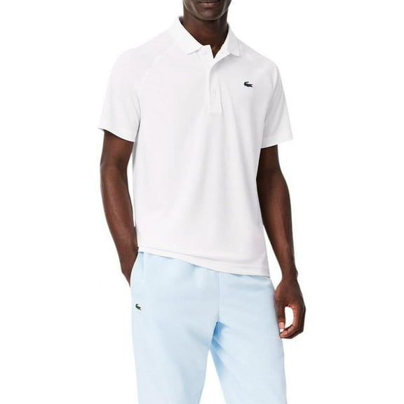 Lacostspolo Men's Ultra Dry Raglan Sleeve Polo Sport Short