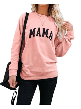 Ywuzuh momma sweatshirt for women, sweatshirt for women hoodies