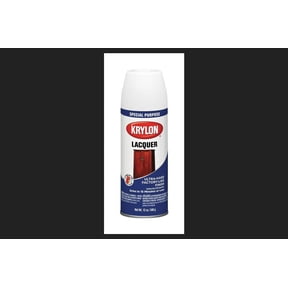 Krylon Spray Lacquer Gloss - White - 12 oz Residential Use, Standard Application