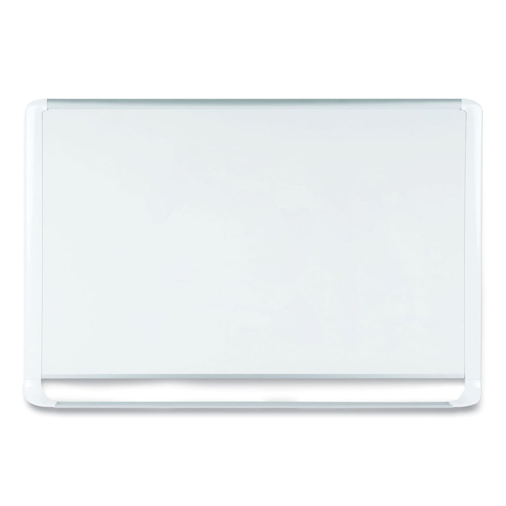 Magnetic White Lacquered Steel Dry Erase Board with Aluminum Frame