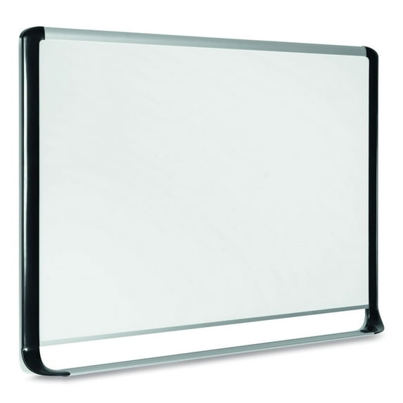 MasterVision MVI050201 Gold Ultra 48 in. x 36 in. Aluminum Frame Magnetic Dry Erase Board - White/Black