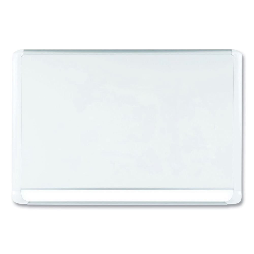 MasterVision MVI050205 Magnetic Gold Ultra 48 in. x 36 in. Dry Erase Boards - White Surface/White/Natural Aluminum Frame