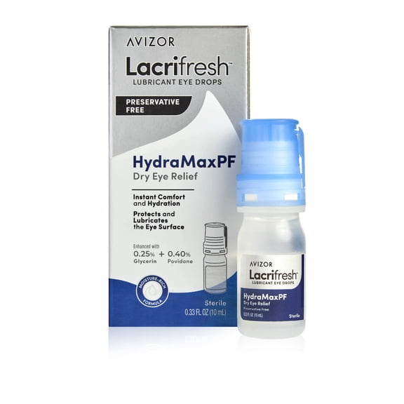 Lacrifresh HydraMax Preservative-Free Lubricant Eye Drops for Dry Eye Relief