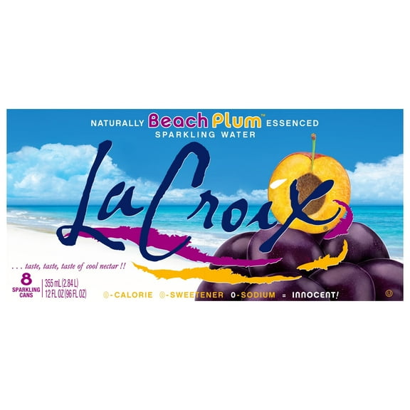 Lacroix - Sparkling Water Beach Plum - Case of 3-8/12 FZ