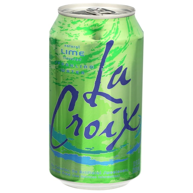 Lacroix Sparkling Water, Lime, 12 Fl Oz