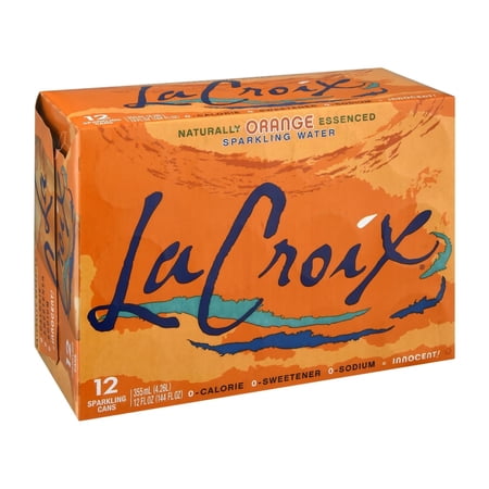 Lacroix Sparkling Water Orange - Case of 2 - 12/12 fl oz
