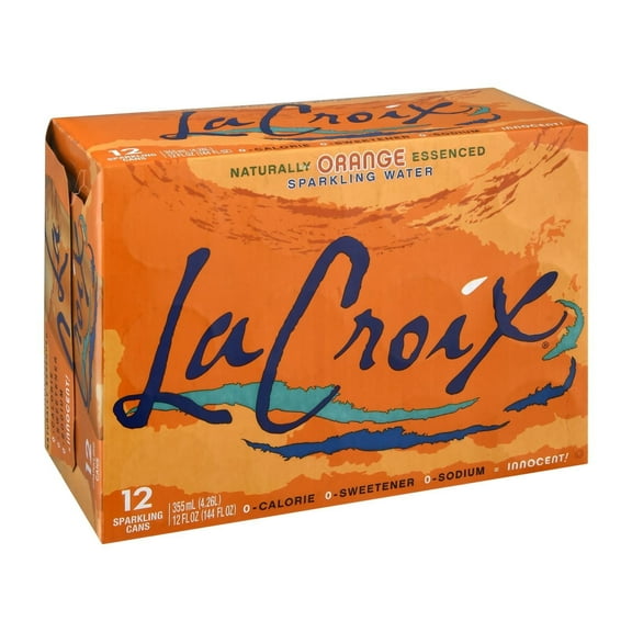 Lacroix Sparkling Water Orange - Case of 2 - 12/12 fl oz