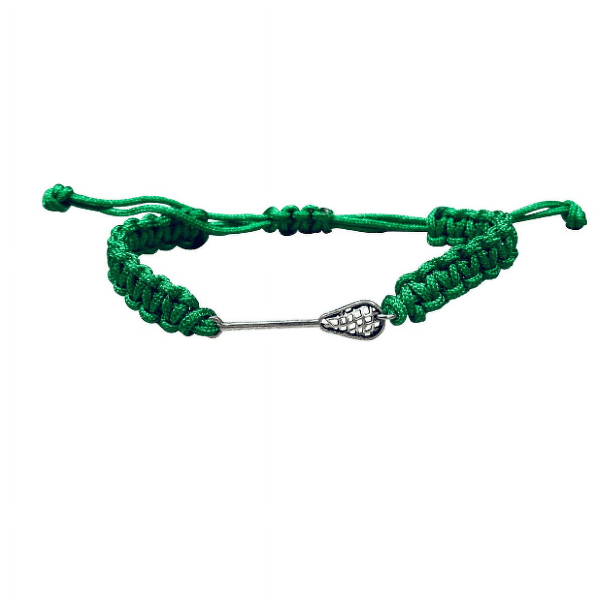 Lacrosse Adjustable Rope Bracelet Adjustable Braided String Bracelet