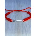 thumbnail image 1 of Lacrosse Adjustable Rope Bracelet - Adjustable Braided String Bracelet for Women, Men, Teens, Boys and Girls (Red), 1 of 3