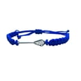 thumbnail image 1 of Lacrosse Adjustable Rope Bracelet - Adjustable Braided String Bracelet for Women, Men, Teens, Boys and Girls (Royal Blue), 1 of 4