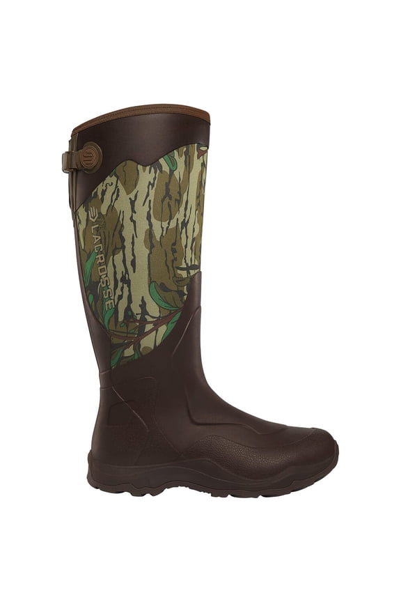 Alpha Agility 17" Neoprene Boot, Mossy Oak Green Leaf, Size 6, Waterproof Hunting Boot (339073-06)