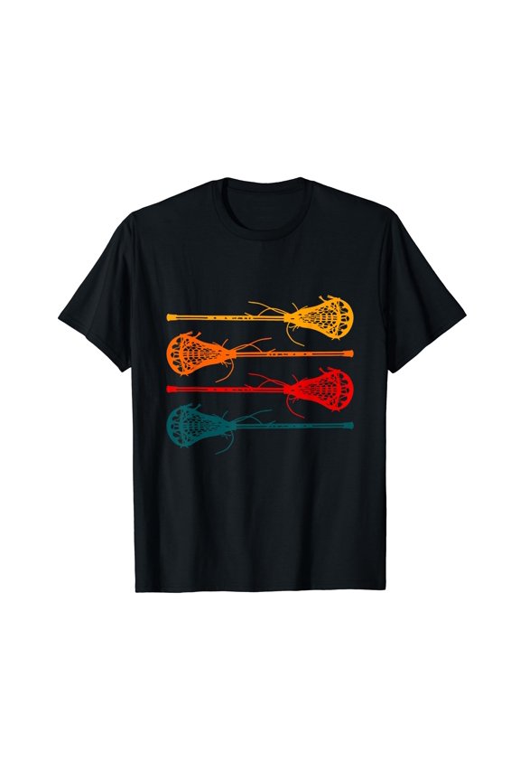Lacrosse Apparel - Lacrosse Cotton Black T-Shirt