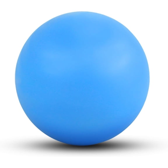 Lacrosse Ball for Sore Muscles, Shoulders, Neck, Back, Foot, Body, Deep Tissue, Trigger Point, Muscle Knots, Yoga and Myofascial Release (Blue)
