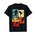 thumbnail image 1 of Lacrosse Boys Kids Men Youth Cotton Black T-Shirt, 1 of 5