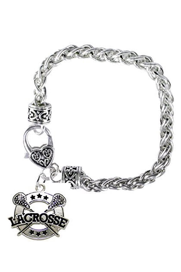 Lacrosse Bracelet, Safe-Nickel, Lead, & Cadmium Free!