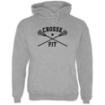 thumbnail image 1 of Lacrosse Crosse Fit Mens Hoodie Sport Grey SM, 1 of 1