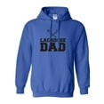 thumbnail image 1 of Lacrosse Dad Adult Hooded Sweatshirt, 1 of 3
