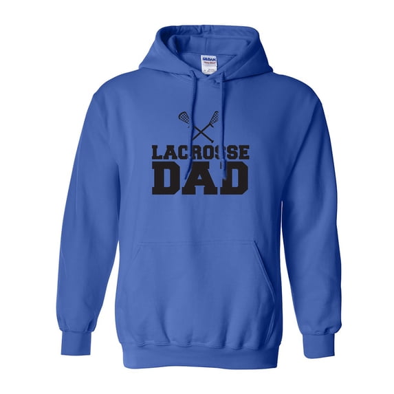 Lacrosse Dad Adult Hooded Sweatshirt