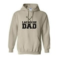 thumbnail image 1 of Lacrosse Dad Adult Hooded Sweatshirt, 1 of 3