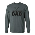 thumbnail image 1 of Lacrosse Dad Adult Long Sleeve T-shirt, 1 of 3