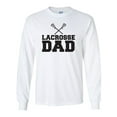 thumbnail image 1 of Lacrosse Dad Adult Long Sleeve T-shirt, 1 of 3
