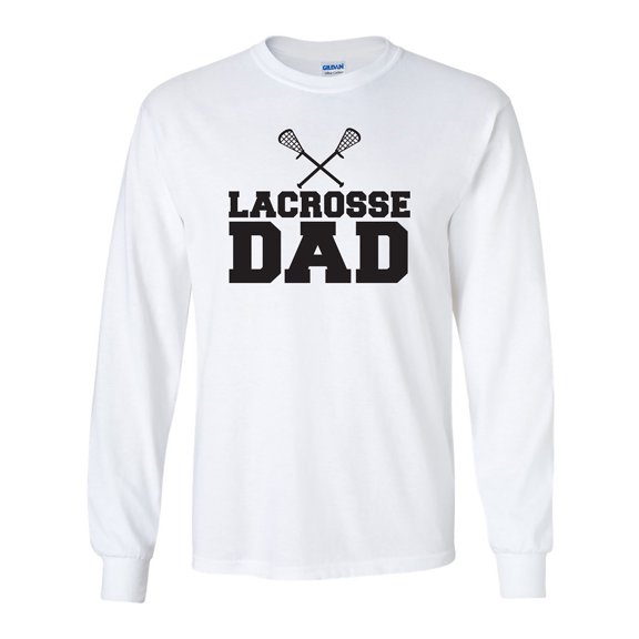 Lacrosse Dad Adult Long Sleeve T-shirt