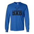 thumbnail image 1 of Lacrosse Dad Adult Long Sleeve T-shirt, 1 of 3