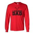 thumbnail image 1 of Lacrosse Dad Adult Long Sleeve T-shirt, 1 of 3