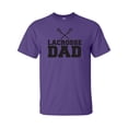 thumbnail image 1 of Lacrosse Dad Adult Short Sleeve T-shirt, 1 of 4