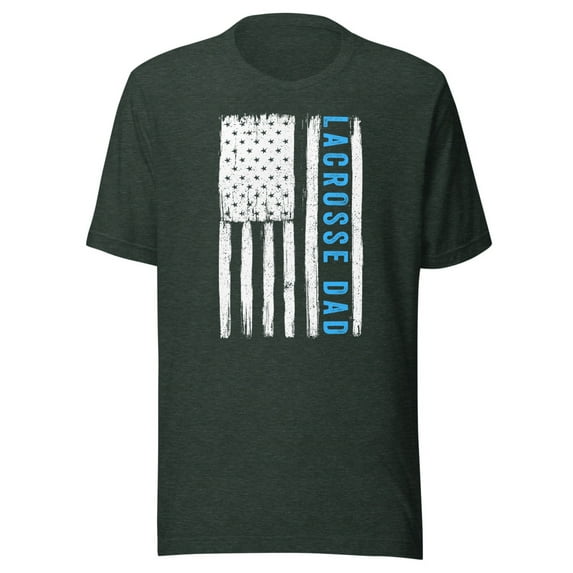 Lacrosse Dad Shirt, Unisex, Lacrosse Shirt, Lacrosse Gifts, Funny Lacrosse Dad, Lacrosse Goalie, Funny Sports Shirt, Mens Lacrosse Apparel (Heather Forest, M)