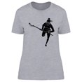 thumbnail image 1 of Lacrosse Female Athlete T-Shirt Women -Image by Shutterstock, Female x-Large, 1 of 2