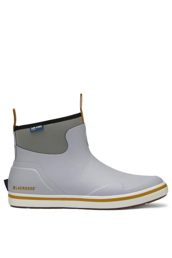 Lacrosse Footwear Boots amp; Shoes Lacrosse Footwear LaCrosse Mens Alpha Deck Boot 6" Wild Dove Grey Size 9 Buy At Cross Toss Trading