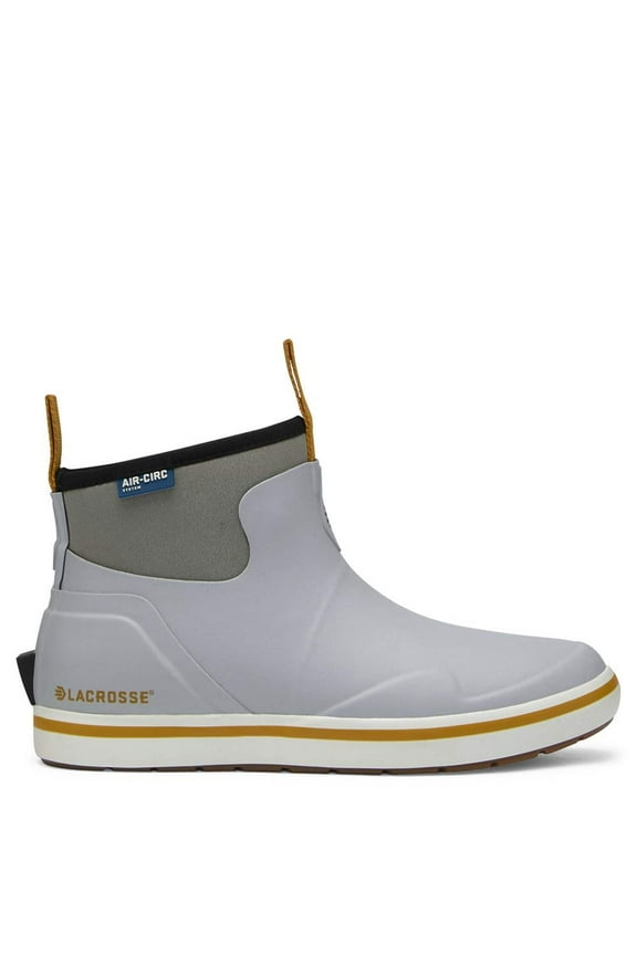 Lacrosse Footwear Boots amp; Shoes Lacrosse Footwear LaCrosse Womens Alpha Deck Boot 6" Wild Dove Grey Size 8 Buy At Cross Toss Trading